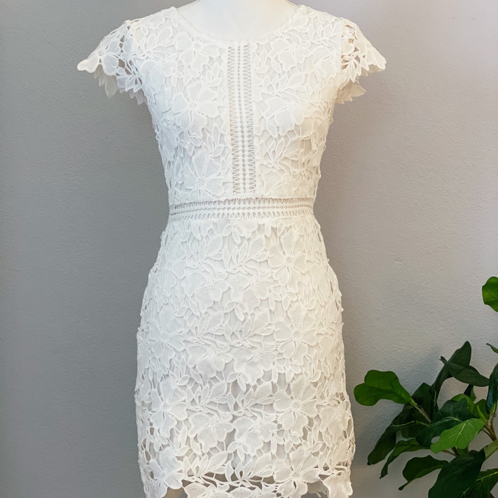 White Lace Dress